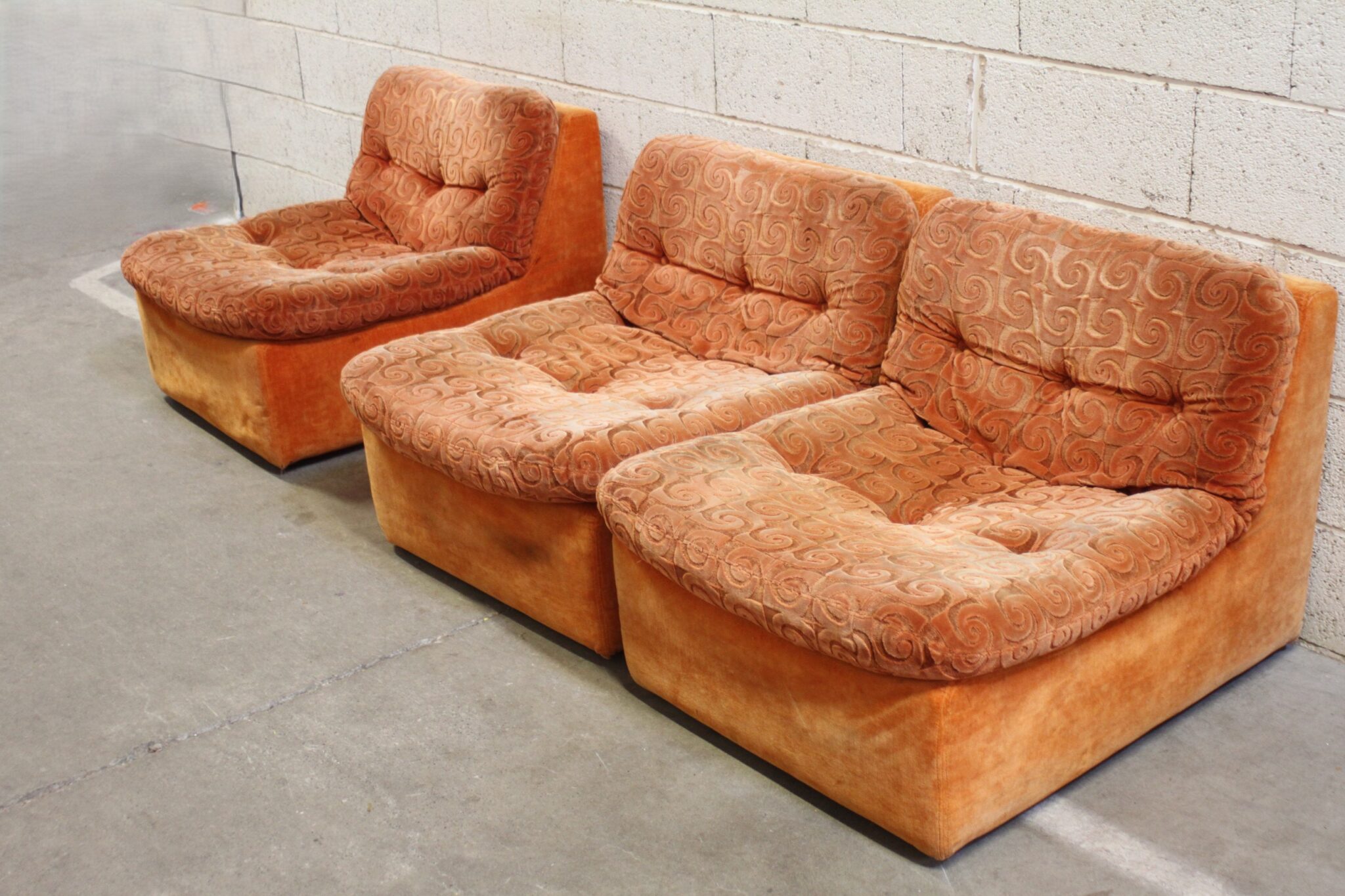 Fauteuils modulables vintage – Image 3