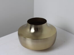 Vase en métal doré - Dôme Déco