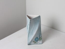 Vase décor oiseau signé CAMOS Vallauris