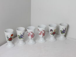 Mazagrans en porcelaine - A.L.O