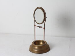 Ancien miroir de barbier