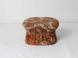 Boîte à couture en carton et tissu