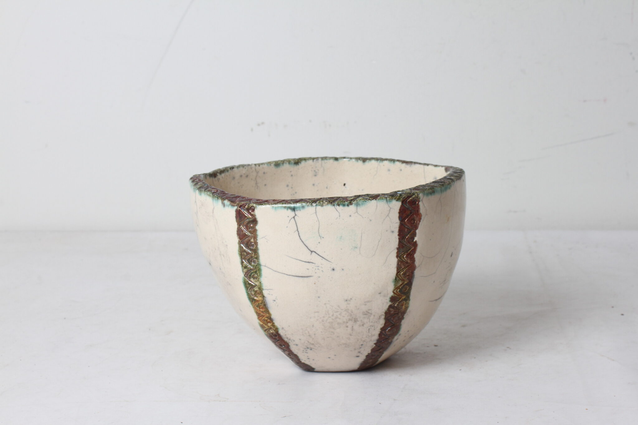 Pot en céramique effet craquelé – Image 2
