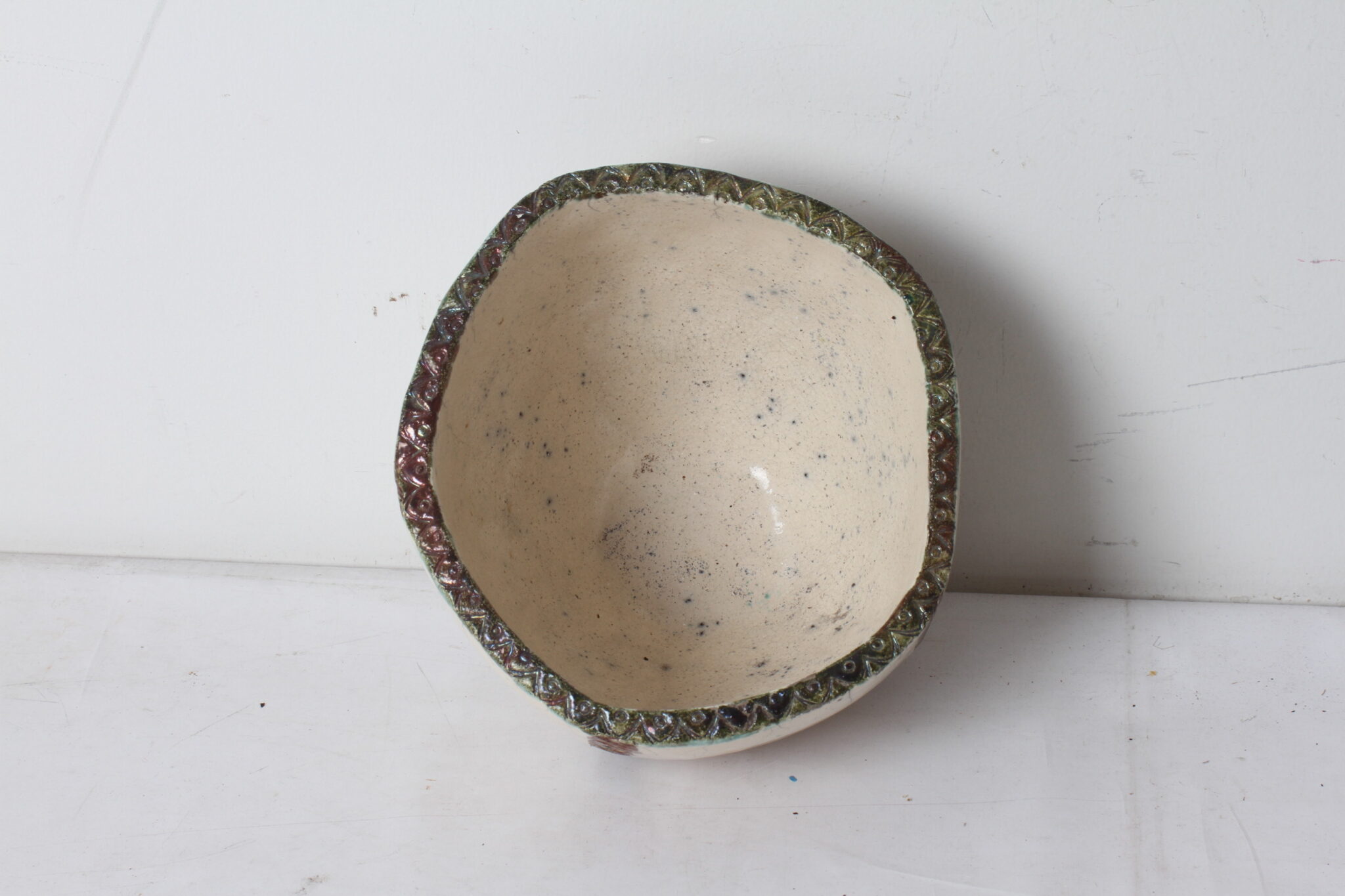 Pot en céramique effet craquelé – Image 3