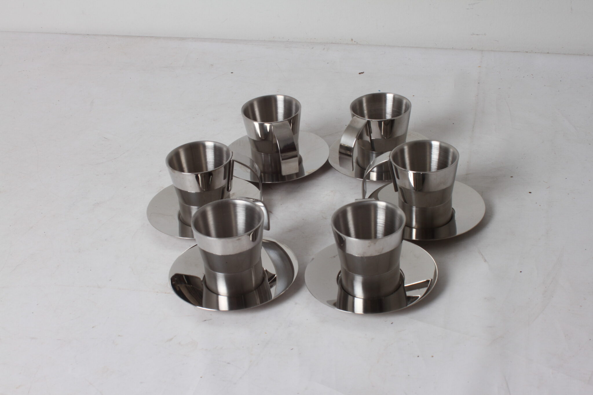 Tasses à expresso en inox