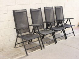 Chaises pliantes de jardin - Casaria