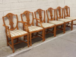 Ensemble de chaises style Régence