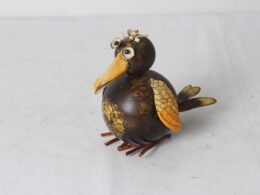 Oiseau décoratif en métal