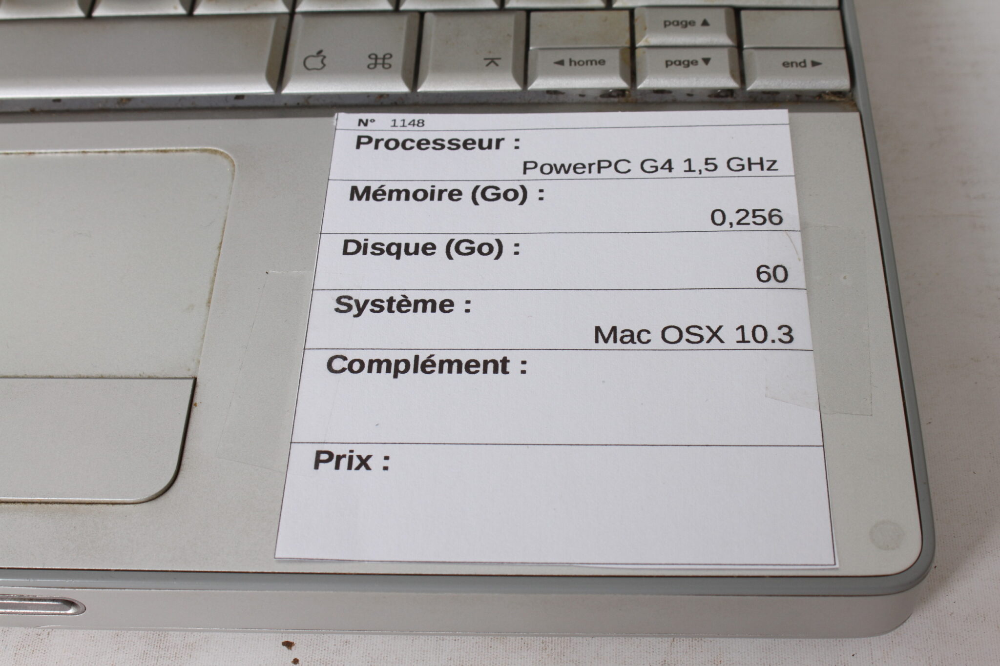 Ordinateur portable Apple PowerBook G4 – Image 5