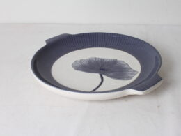 Plat de service coquelicot
