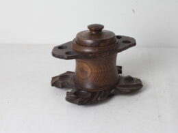 Ancien pot à tabac et porte-pipes