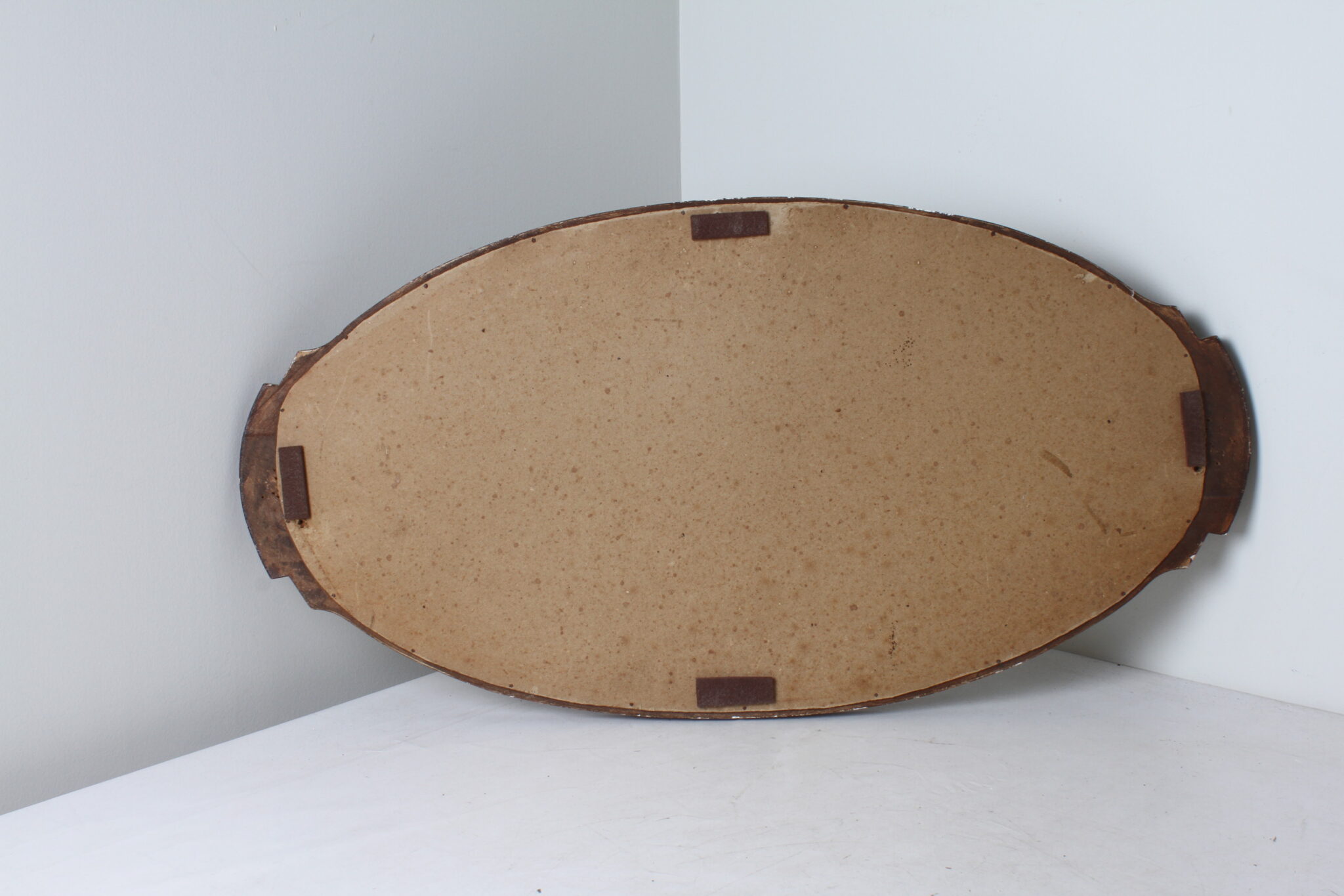 Ancien miroir mural ovale – Image 4