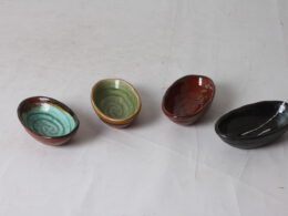 Ensemble de coupelles artisanales