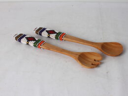 Couverts à salade en bois