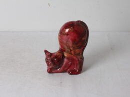Figurine chat dos rond - Sylvie Montagnon