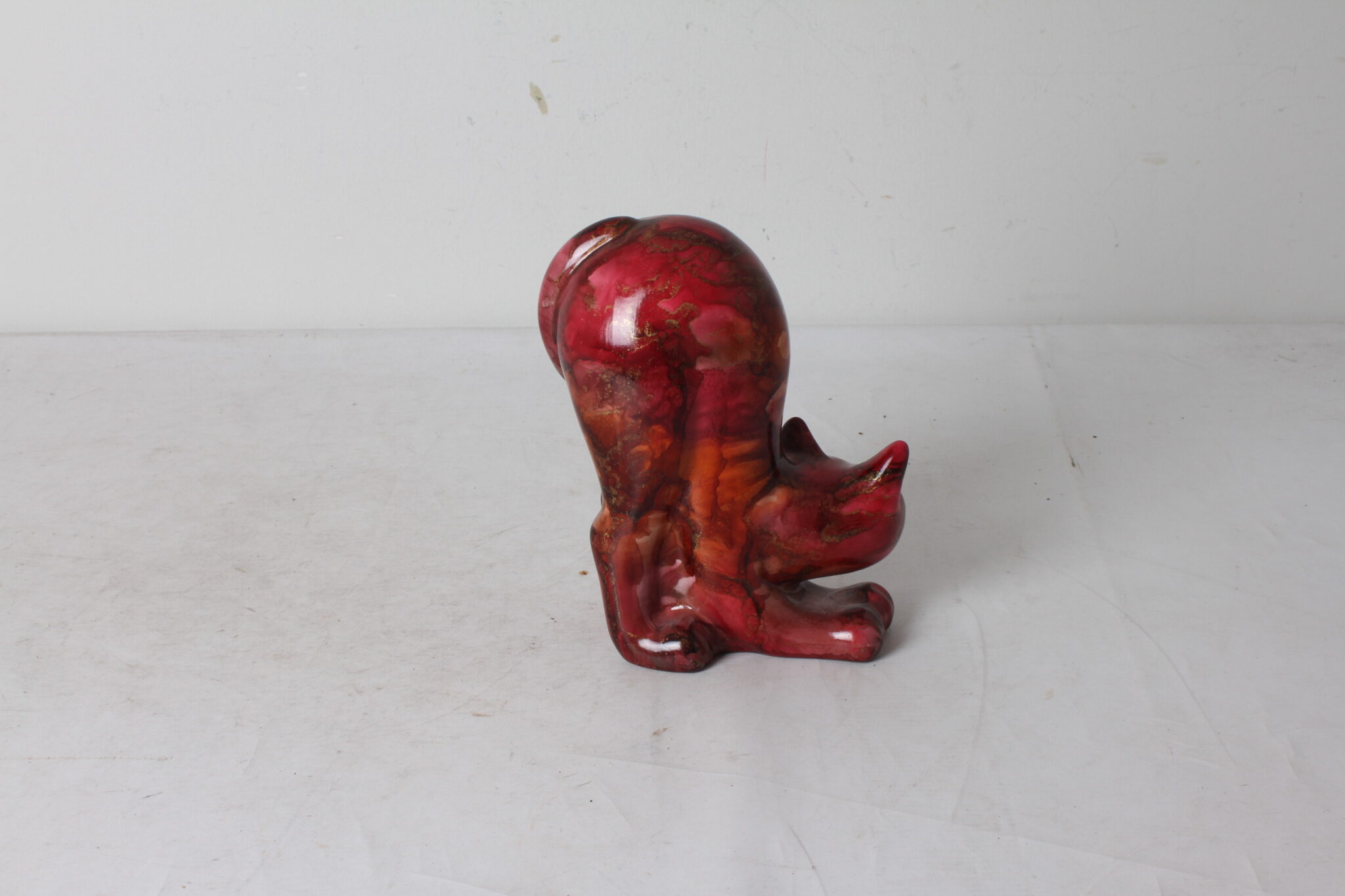 Figurine chat dos rond - Sylvie Montagnon – Image 2