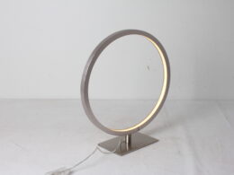 Lampe Circle Led en nickel
