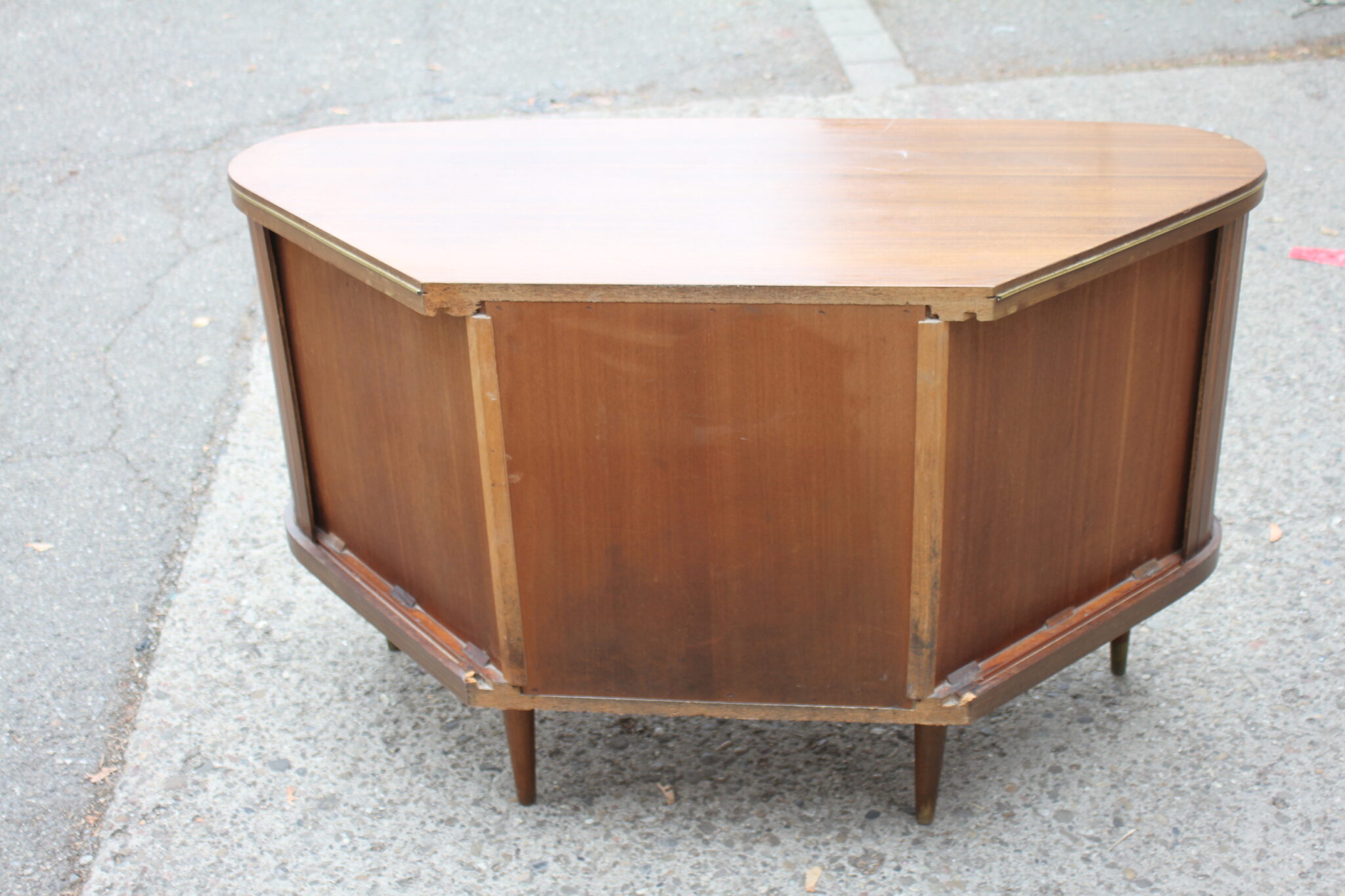 Meuble bar d'angle vintage – Image 4