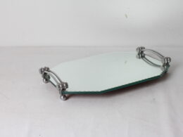 Plateau miroir Art Déco