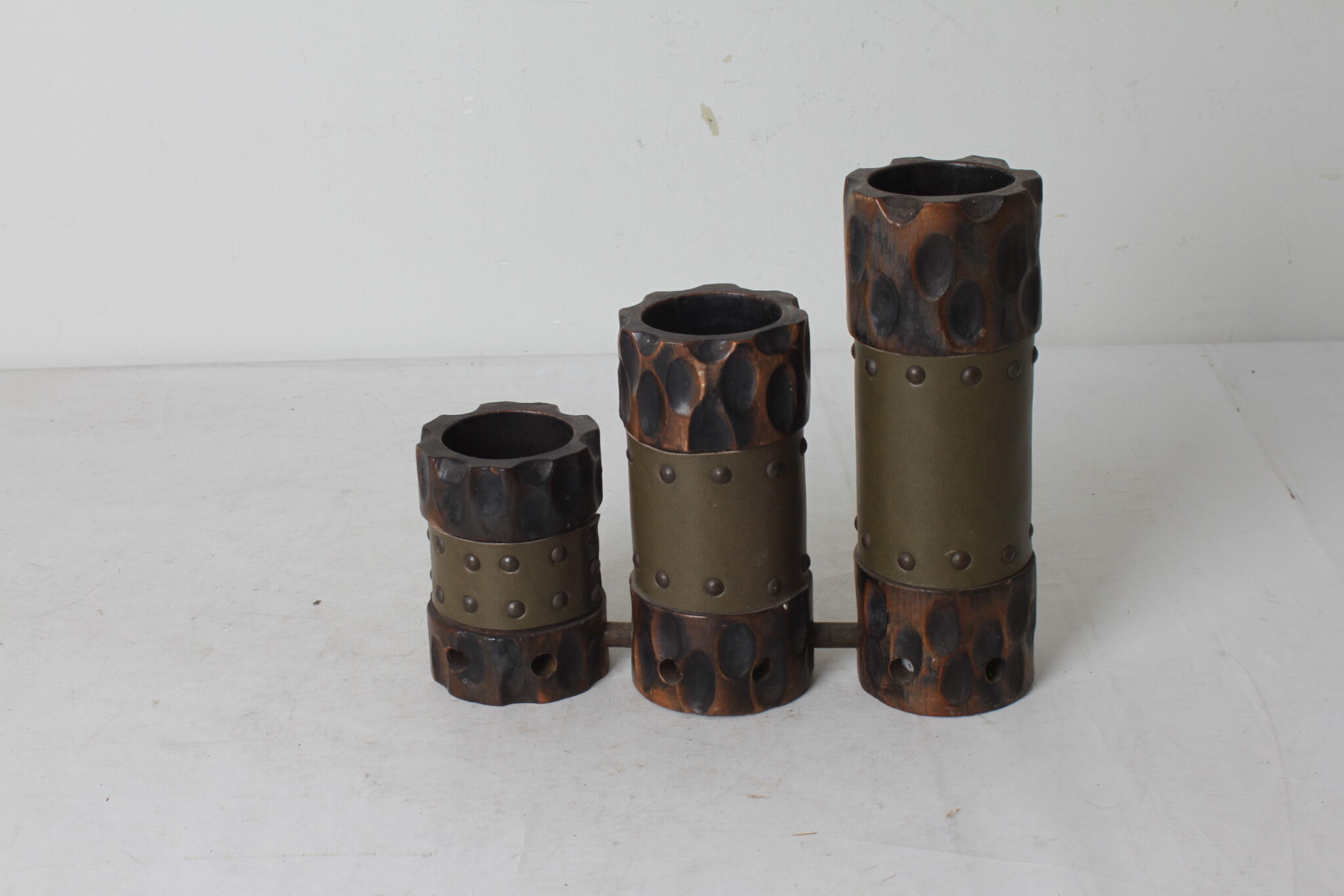 Ensemble de 3 porte-bougies – Image 2