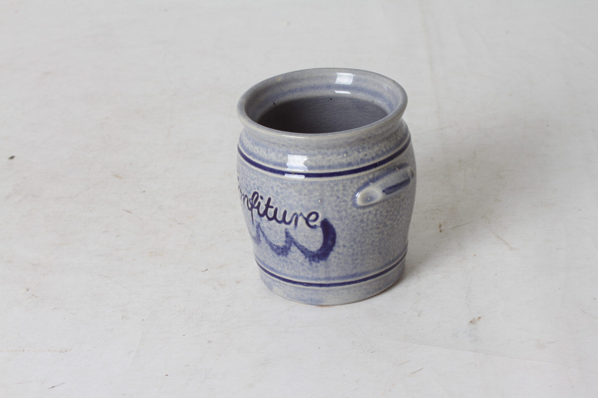 Pot à confiture en grès