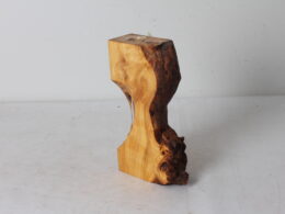Vase artisanal en bois