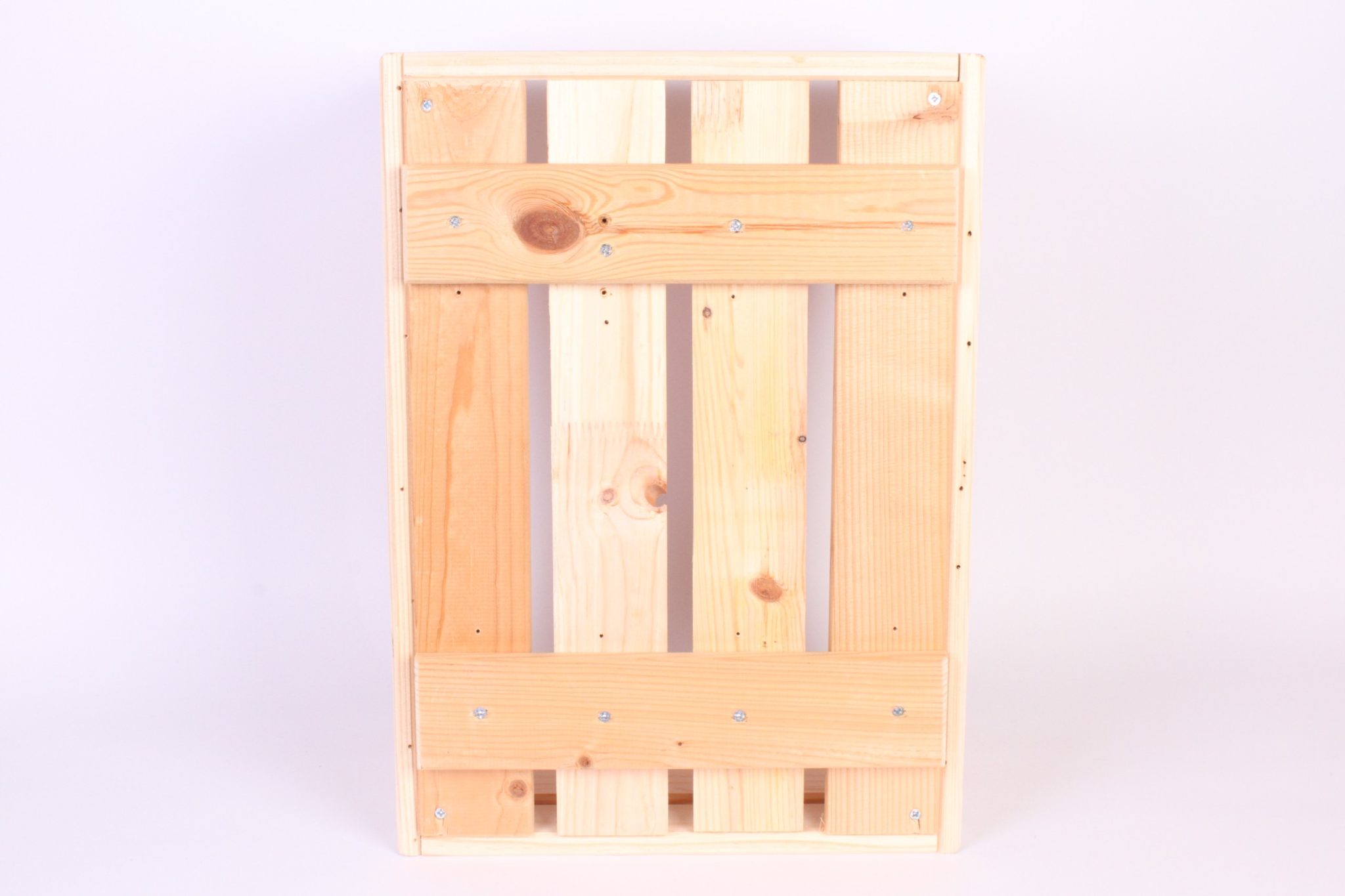 Caisse en bois à lattes - 31x23xH15 cm