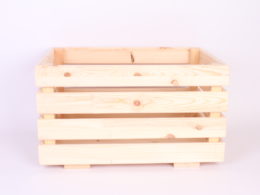 Caisse / Cagette en bois L.46 cm x l.33 cm x H.26 cm