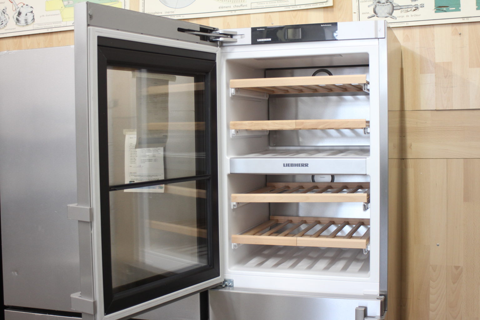 LIEBHERR SWTNES 098533751 Combiné cave à vin congélateur Emmaüs